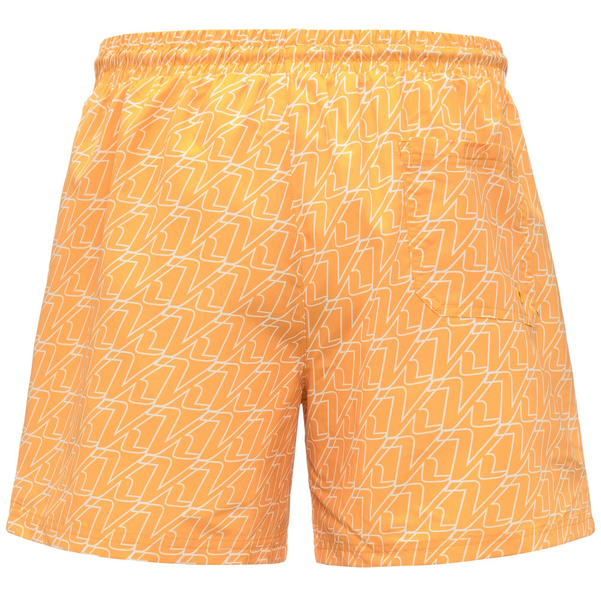 Costume da uomo in poliestere giallo da sportivo 3/3