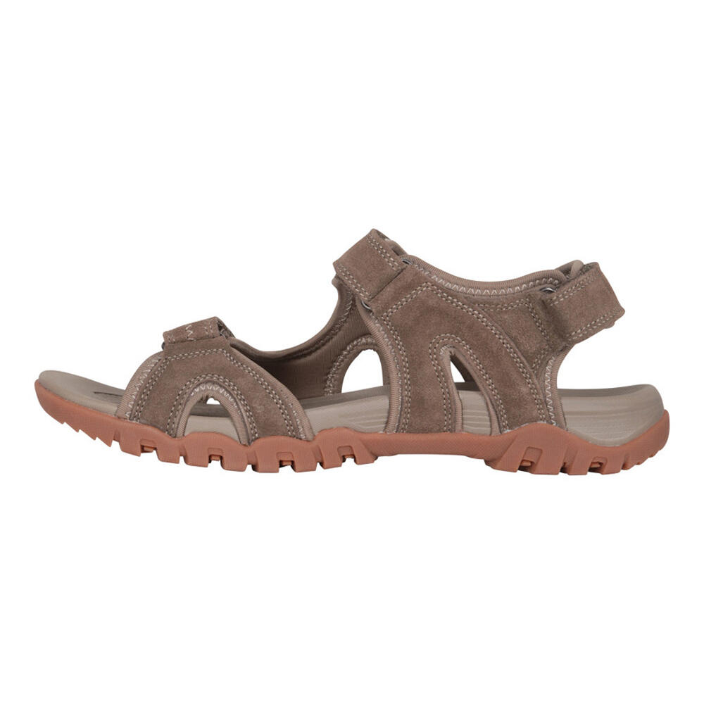 Sandali Pelle Scamosciata EscursionismoUomo Mountain Warehouse Rock Marrone 3/6