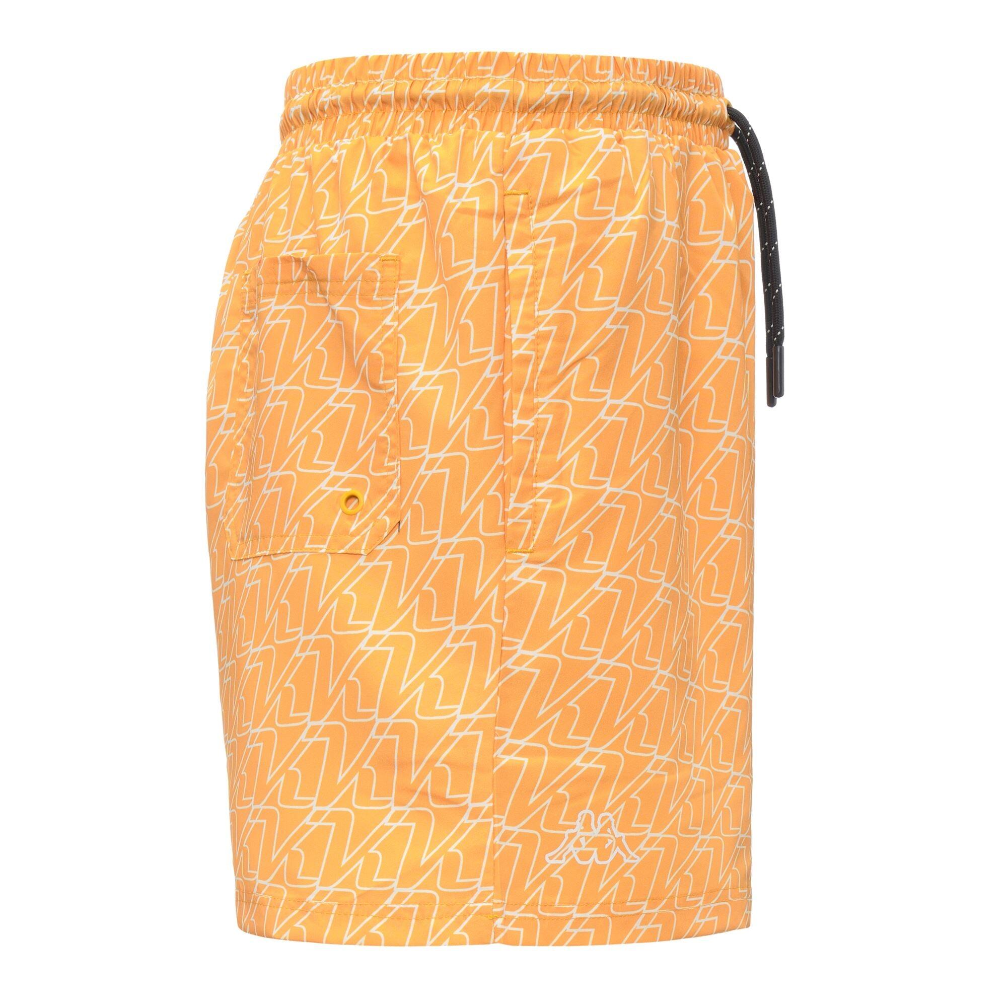 Costume da uomo in poliestere giallo da sportivo 2/3