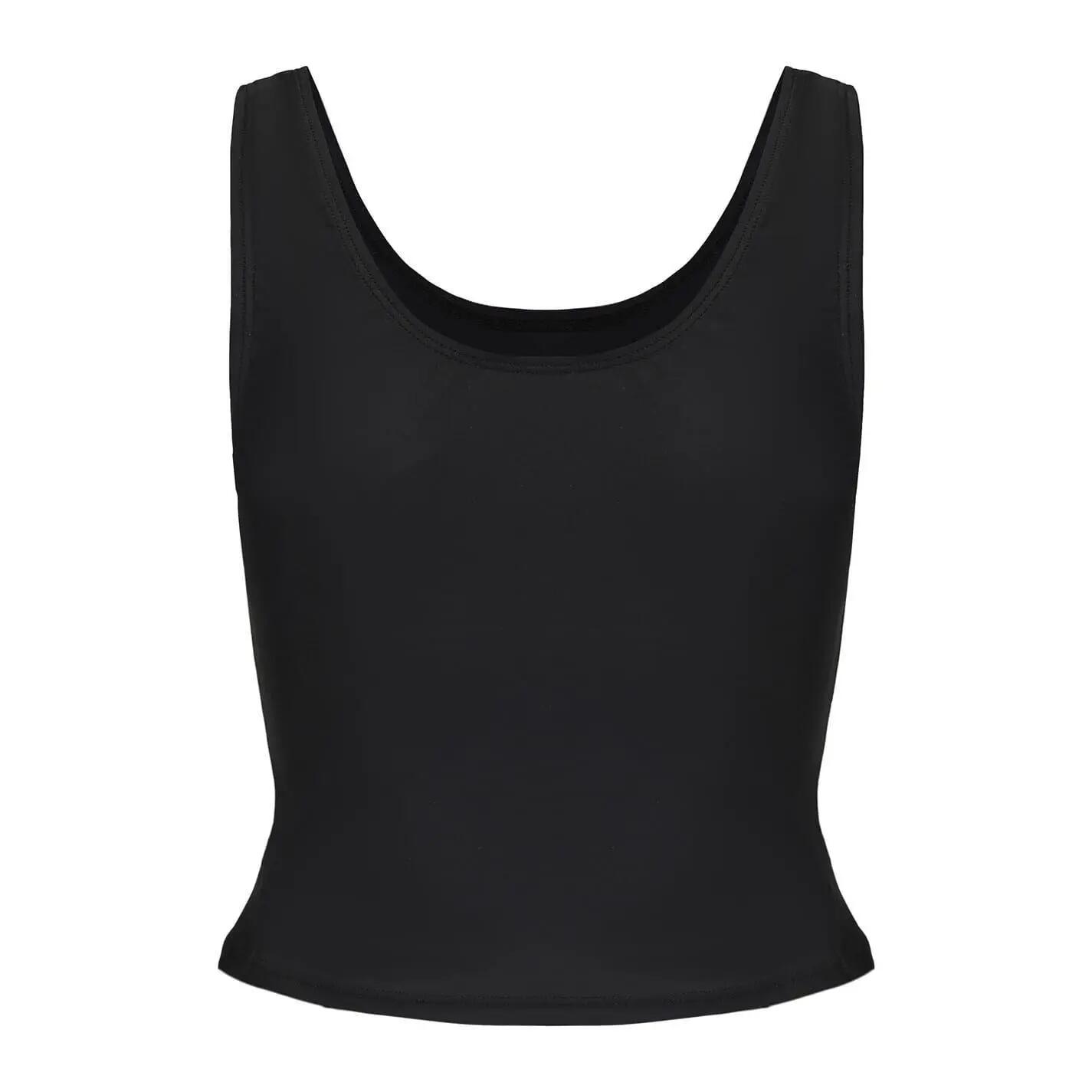 Tankini für Damen Schwarz 3/5