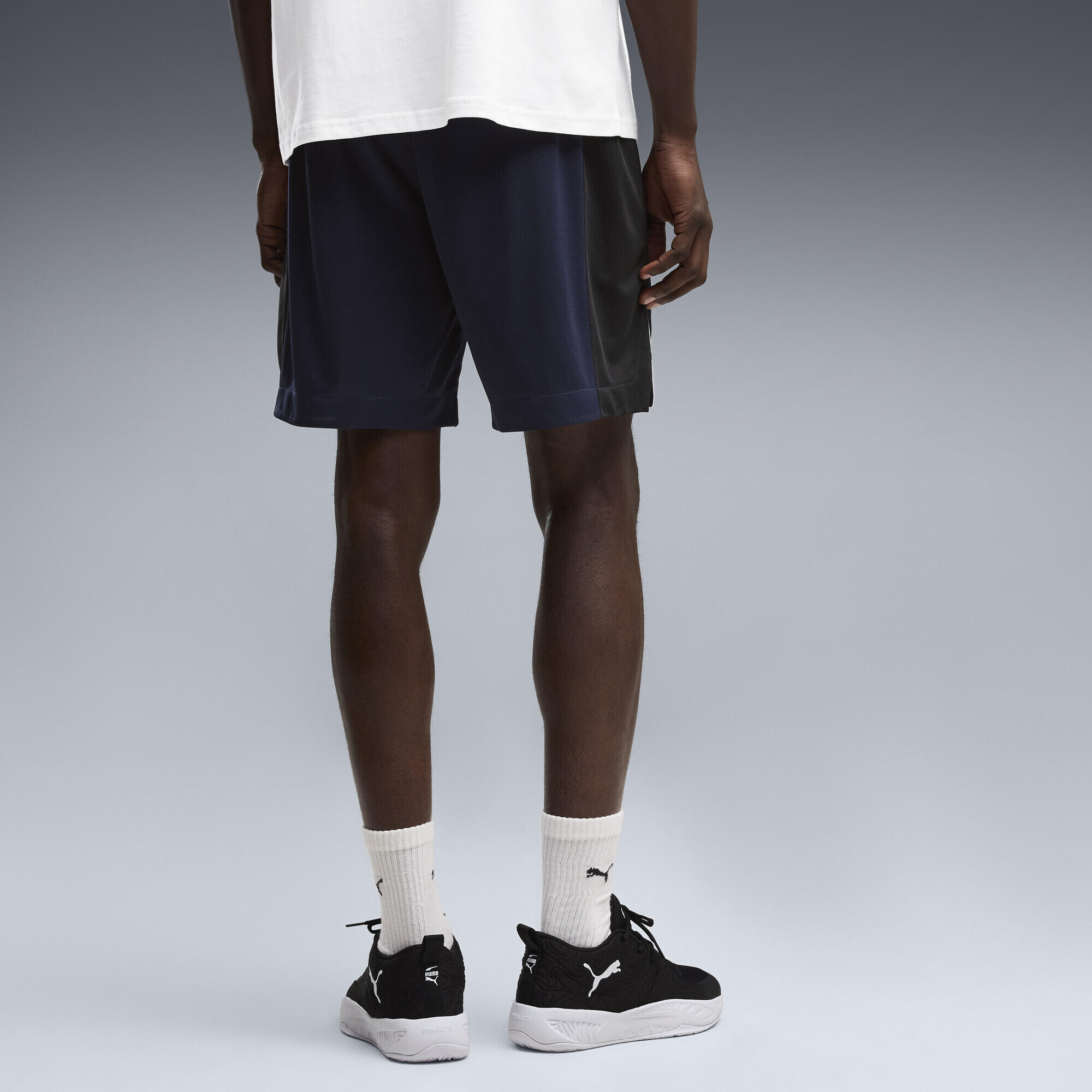 Short de basketball en mesh Hoopaverse Homme PUMA 3/5