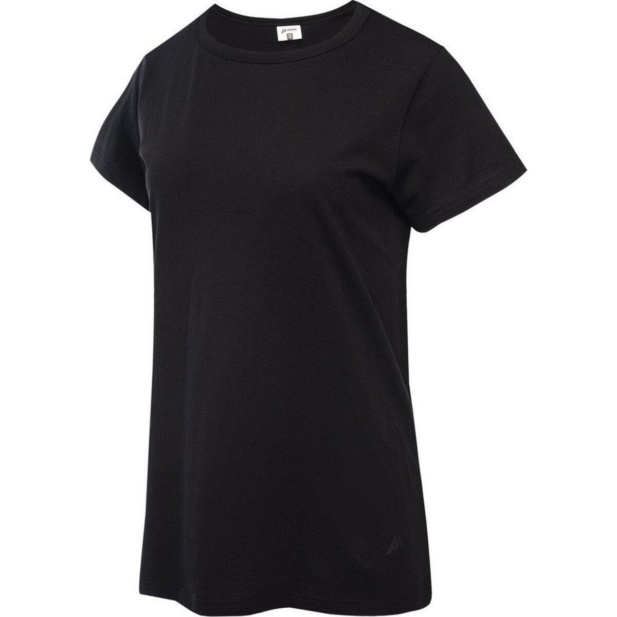 Camiseta Fanky de Micropolar para Mujer Negro 3/4