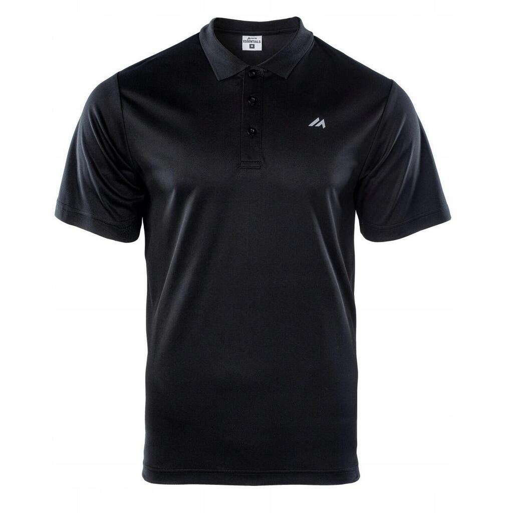 Mens Nodim Polo Shirt (Black/Reflective)