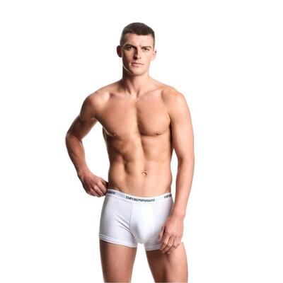 Herenondergoed met corelogo (set van 3) (wit)