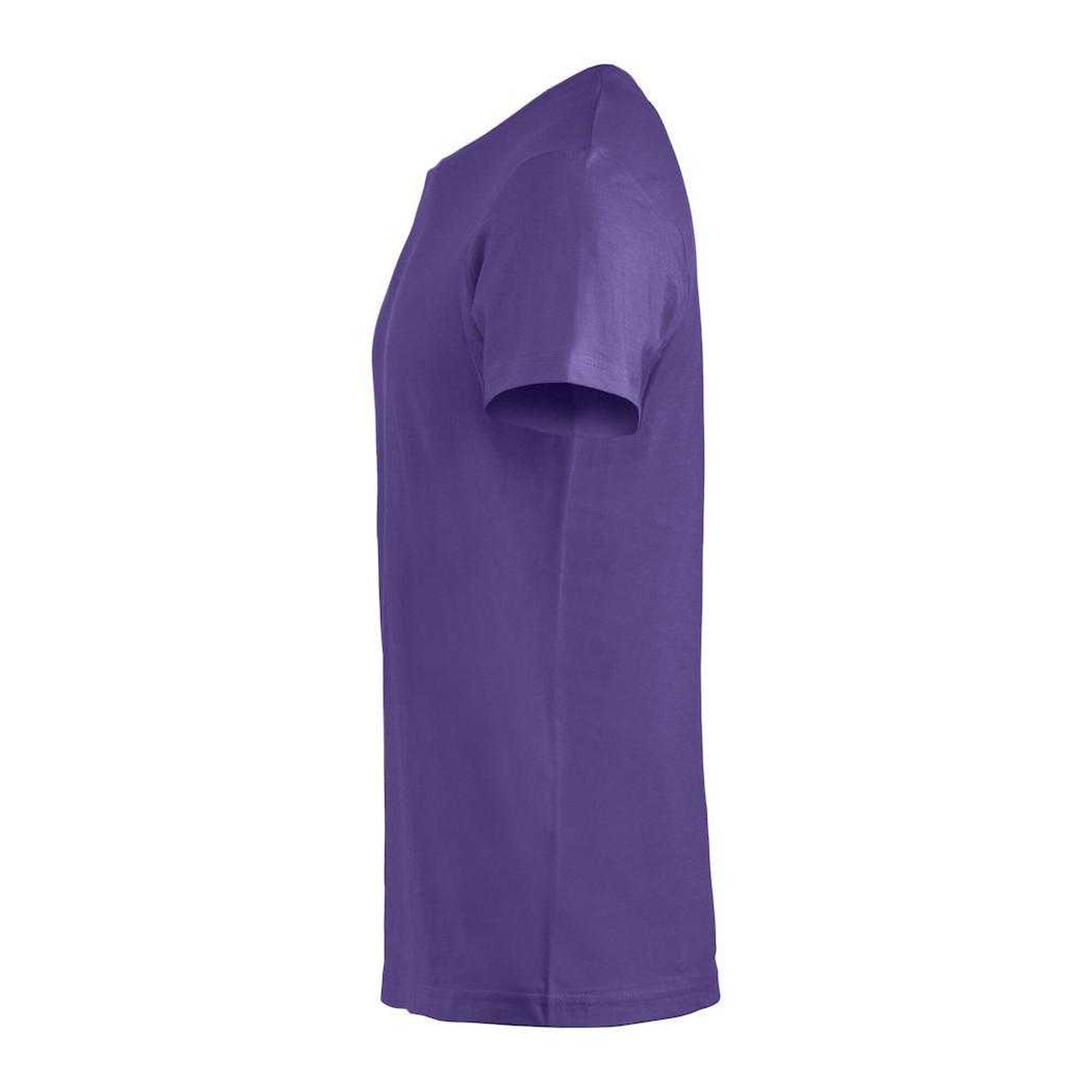 Mens Basic TShirt (Bright Lilac) 3/3
