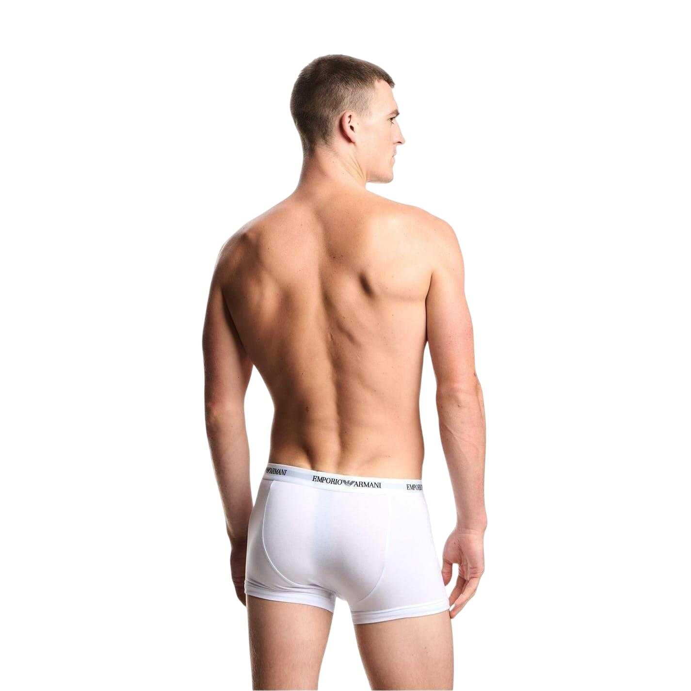 Lot De 3 Sousvêtements Motif/style Logo CORE Homme (Blanc) 4/4