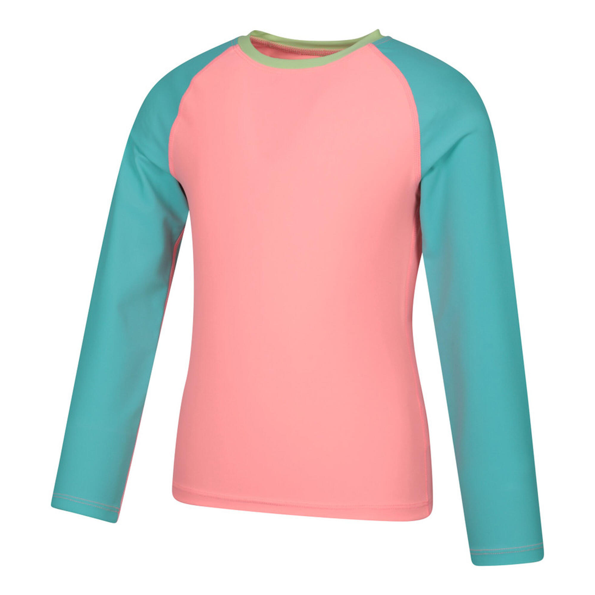 Raspa Top Manica Lunga Bambini Mountain Warehouse Corallo 3/3