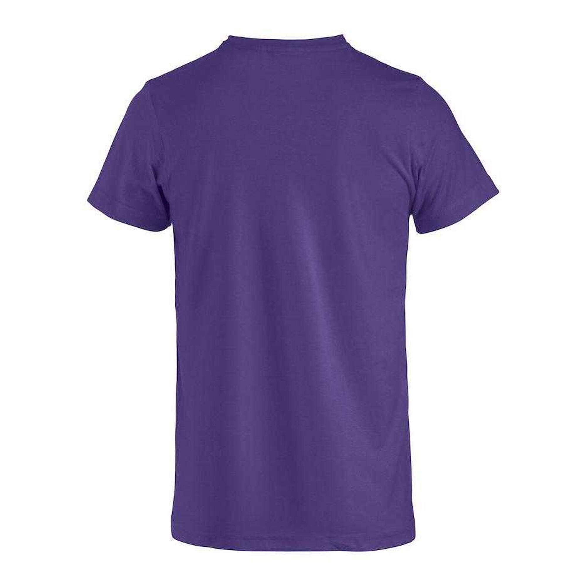 Mens Basic TShirt (Bright Lilac) 2/3