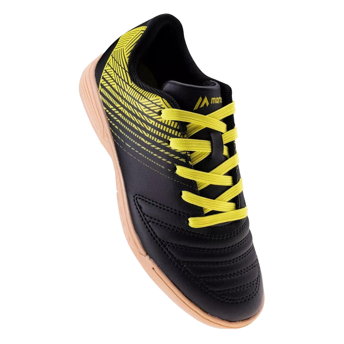Chaussures De Foot ESSENTIAL MATOR Enfant (Noir / Vert Clair) 4/4
