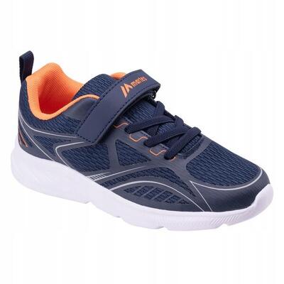 Runie lage sportschoenen voor kinderen (marine/oranje)