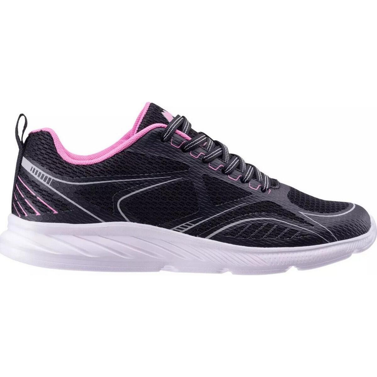 Baskets RUNIE Femme (Noir / Rose) 3/4