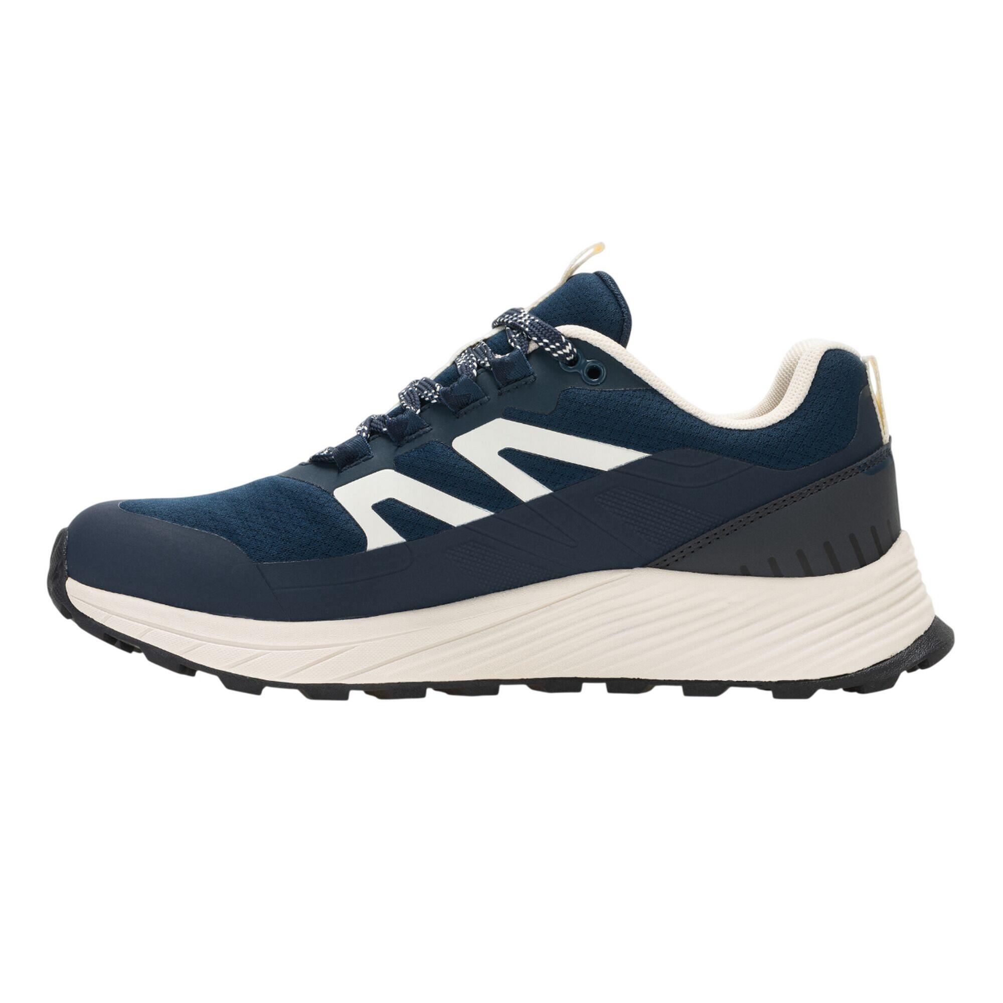 Baskets Imperméables À Lacets RAVIKA Femme (Bleu Nuit / Beige Clair) 3/5