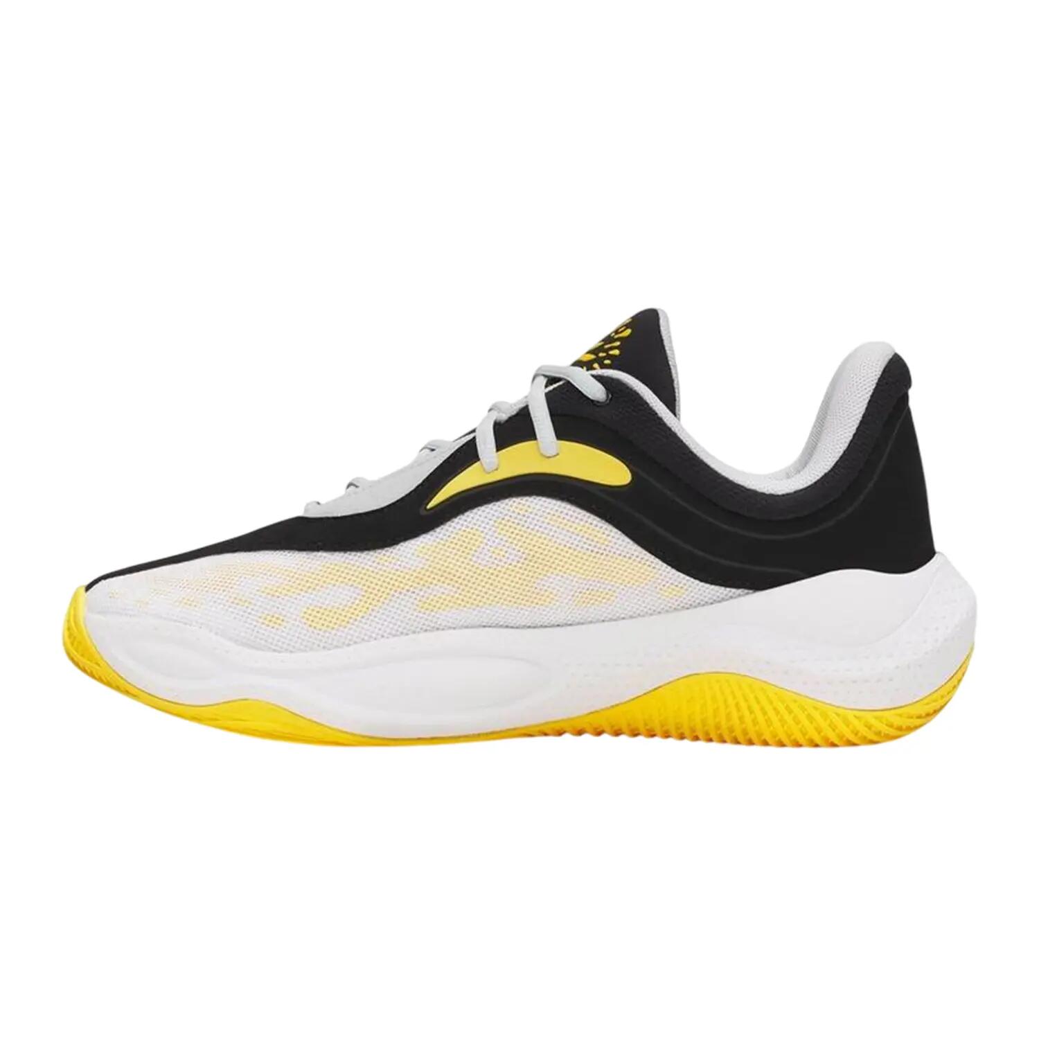 Scarpe Sportive PallacanestroUomo Under Armour Curry Splash 25 Nero Bianco 2/5