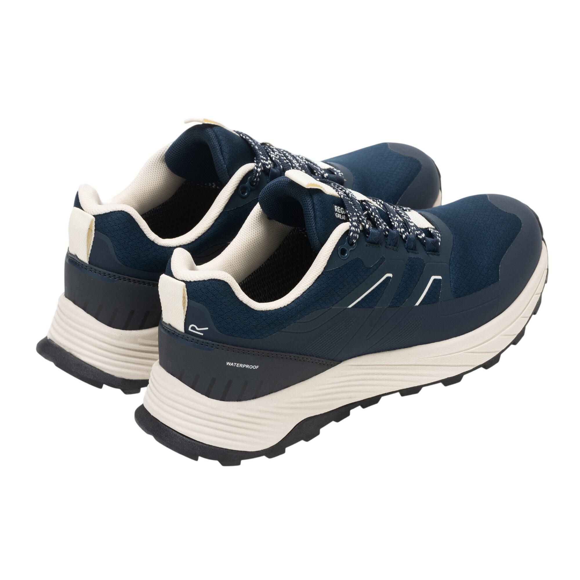 Baskets Imperméables À Lacets RAVIKA Femme (Bleu Nuit / Beige Clair) 2/5
