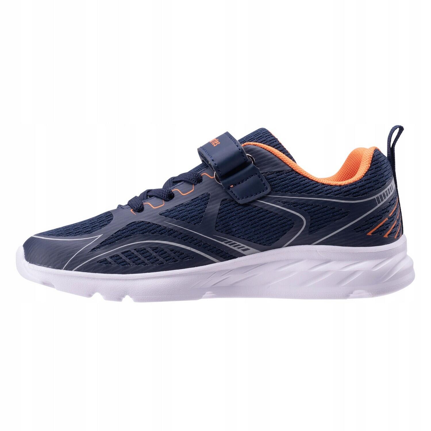 Baskets RUNIE Enfant (Bleu Marine / Orange) 3/4