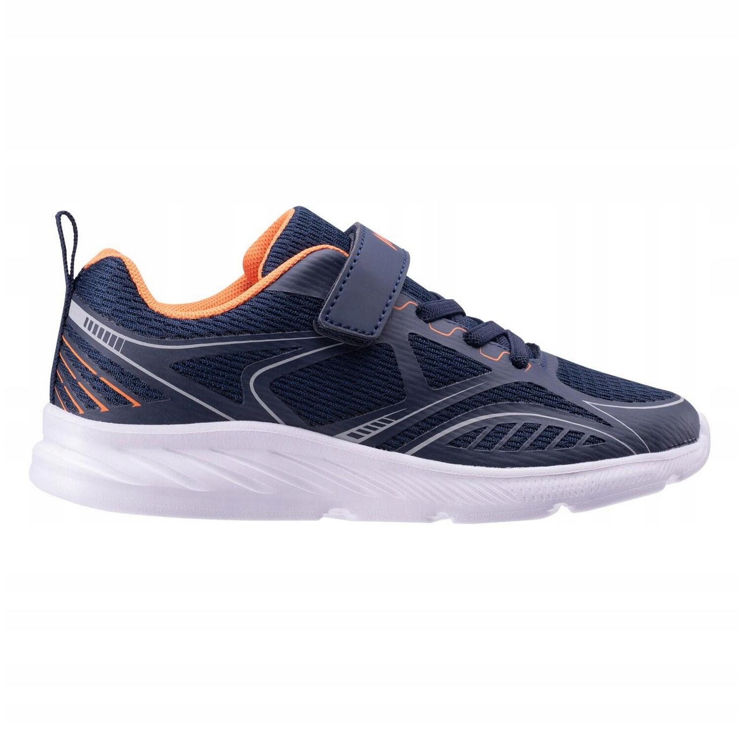 Baskets RUNIE Enfant (Bleu Marine / Orange) 2/4