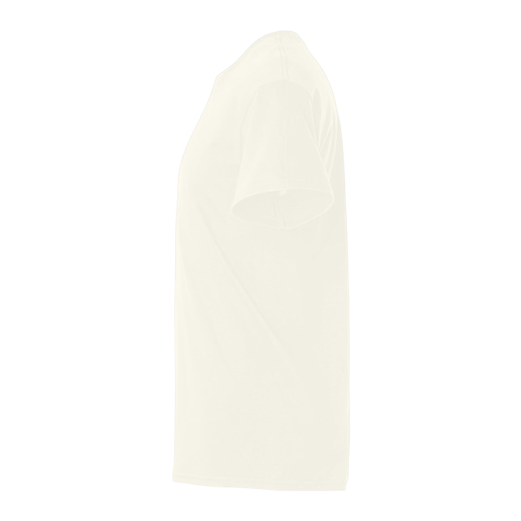 Mens Plain Lightweight TShirt (Off White) 3/3