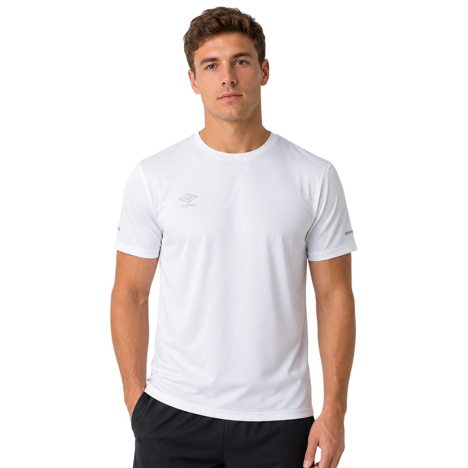 TShirt für , Rundhalsausschnitt, Athletisch Herren Weiß 3/3