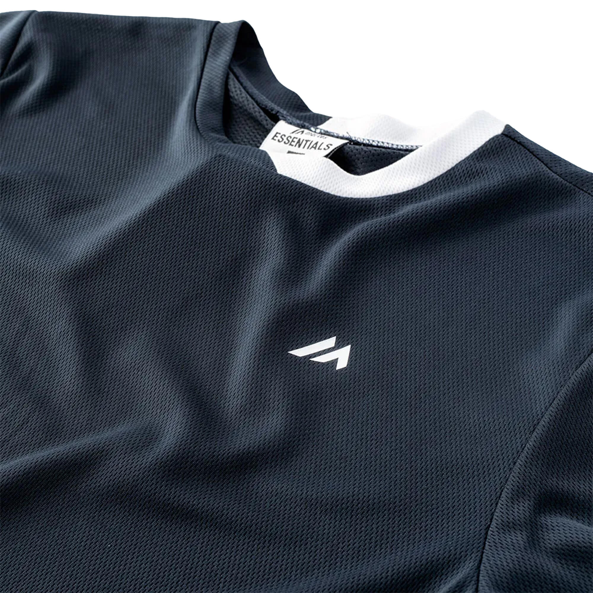 Tshirt Manches Courtes LIBEROS Enfant (Bleu / Blanc) 4/4