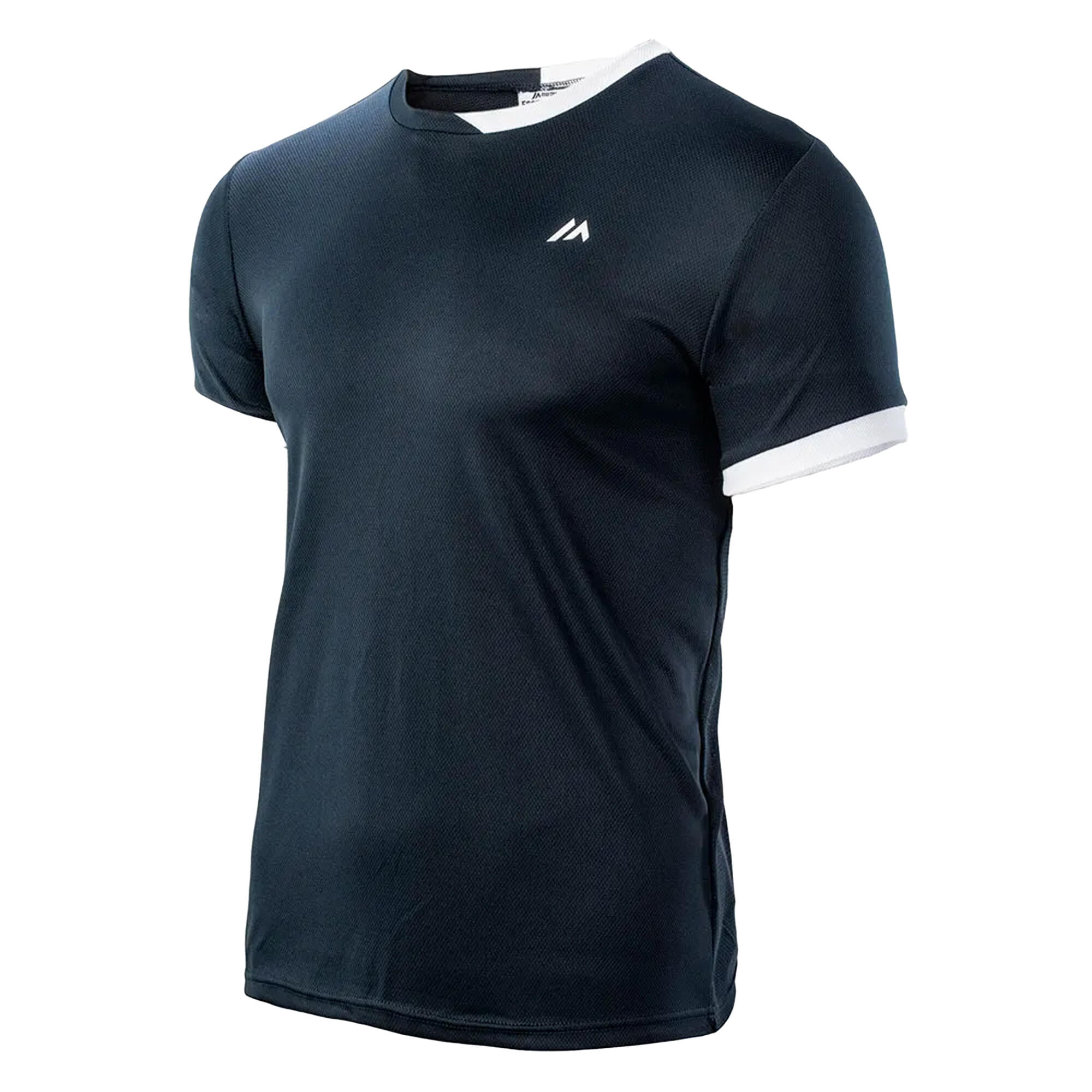 Tshirt Manches Courtes LIBEROS Enfant (Bleu / Blanc) 3/4