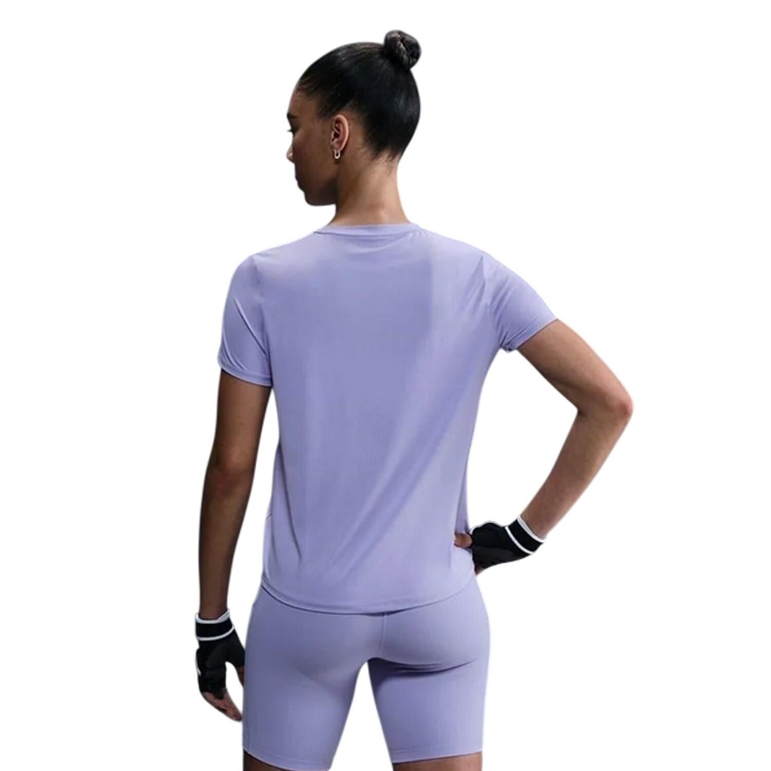 Top Standard DriFIT Donna Nike One Lilla 3/4