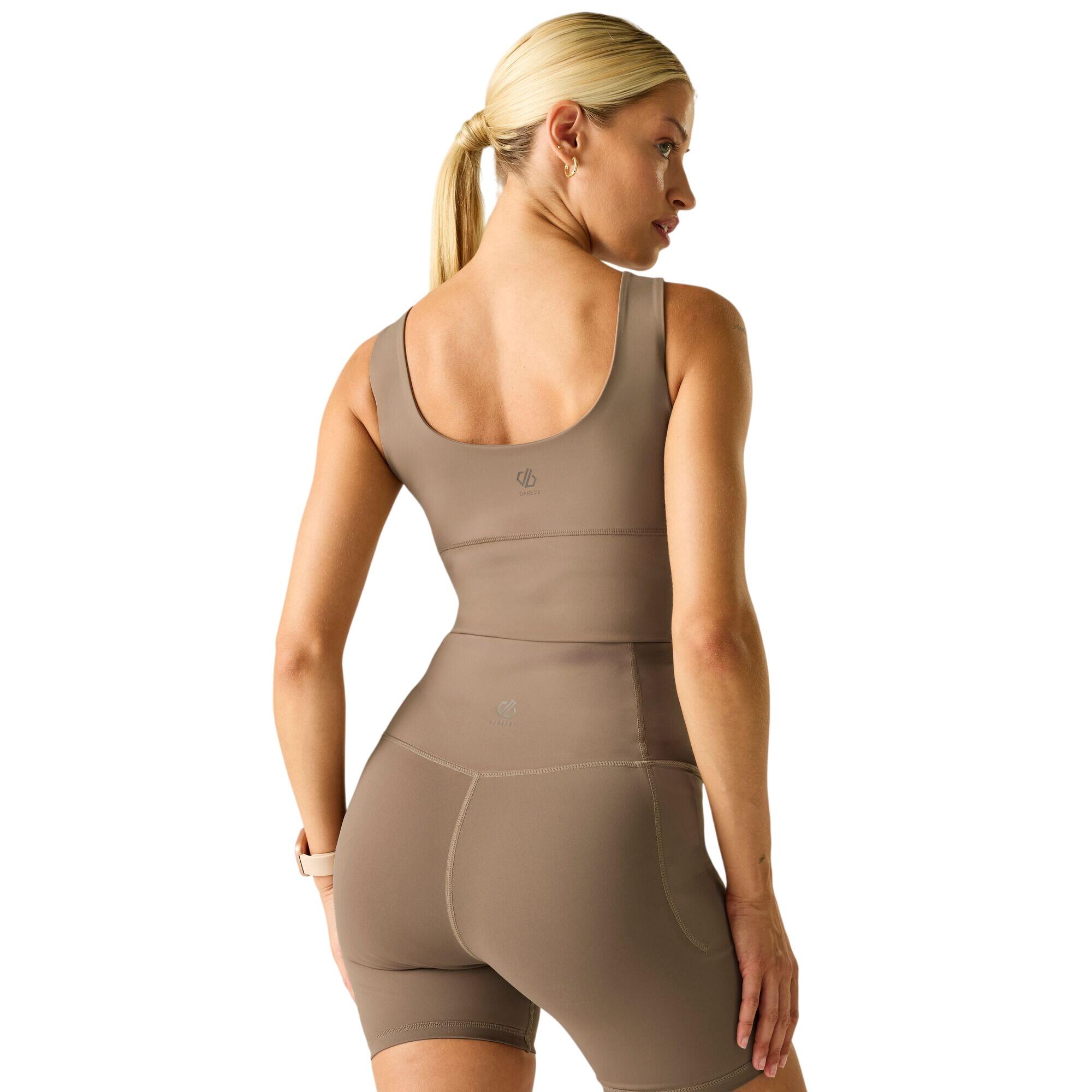 Reggiseno Sportivo Donna Dare 2B Refresh Corteccia Di Pino 4/5