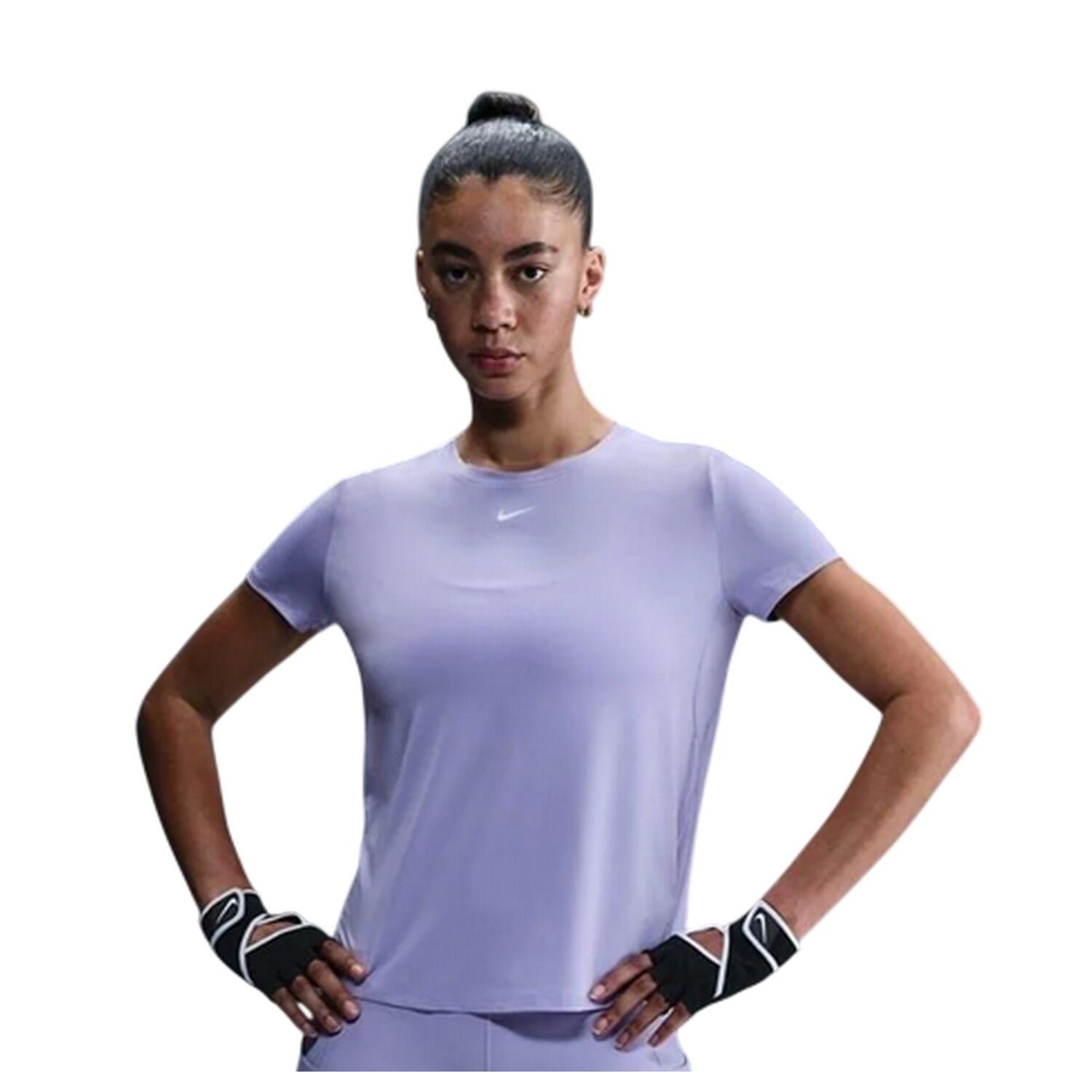 Top Standard DriFIT Donna Nike One Lilla 2/4