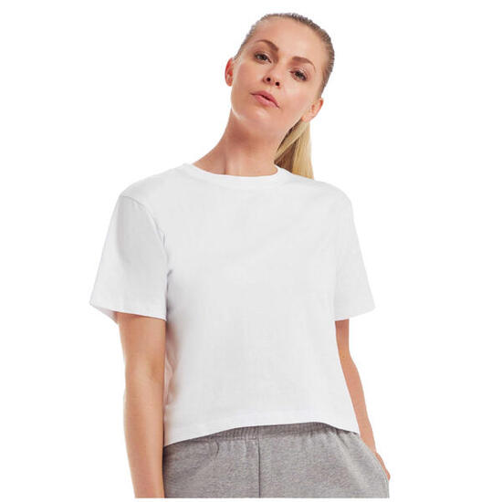 Tshirt Court Femme (Blanc)