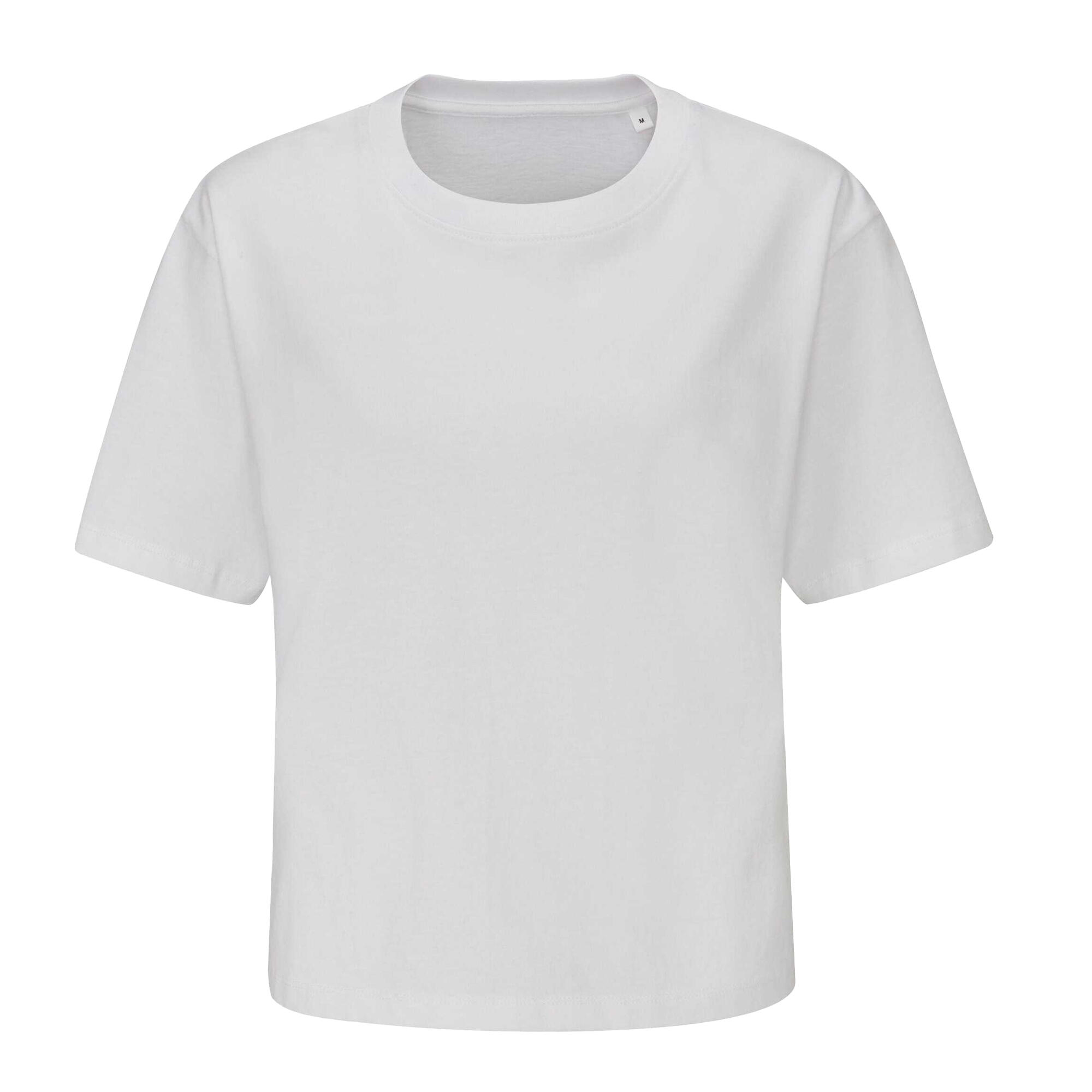 Tshirt Court Femme (Blanc) 2/3