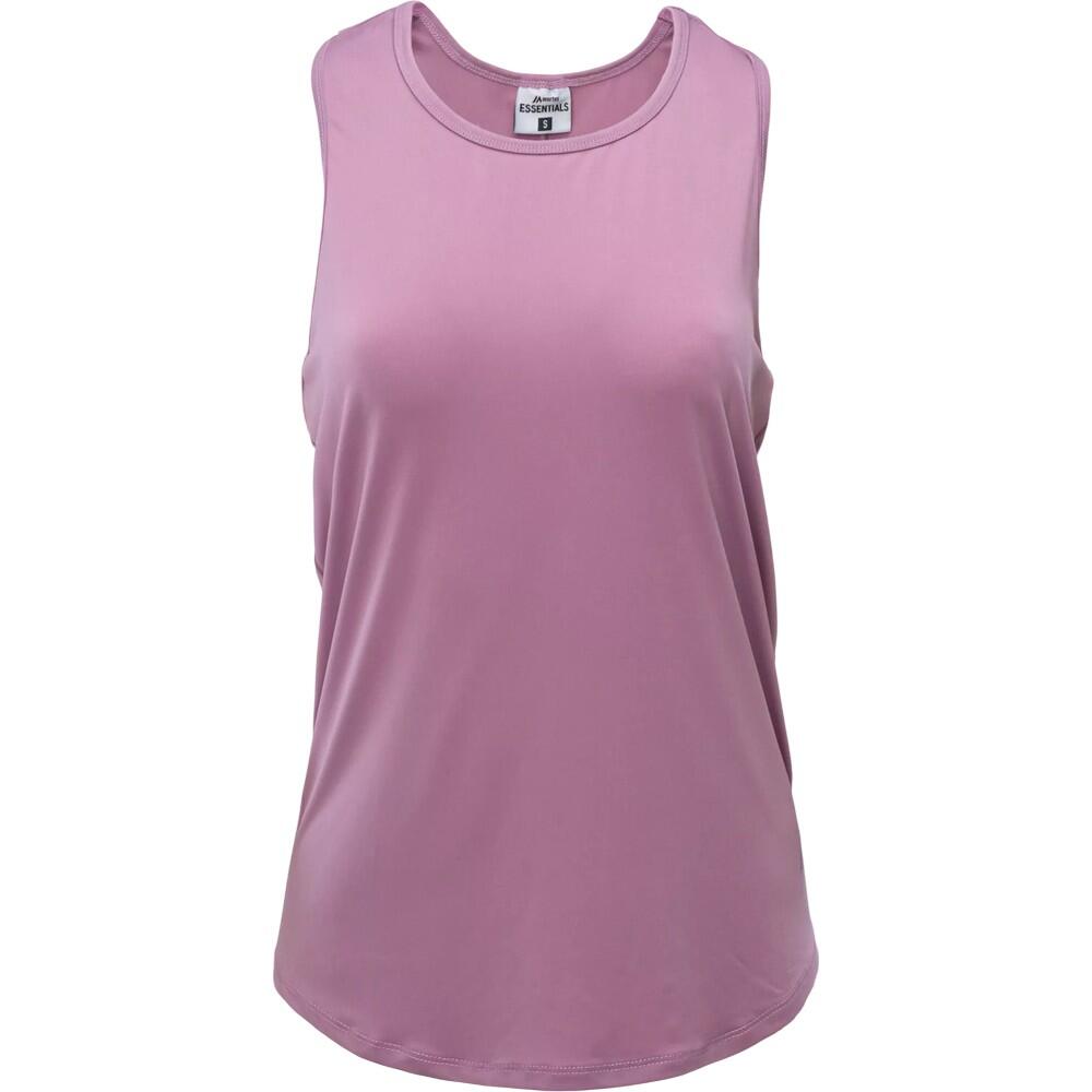 Womens/Ladies Amio Sleeveless Tank Top (Purple)