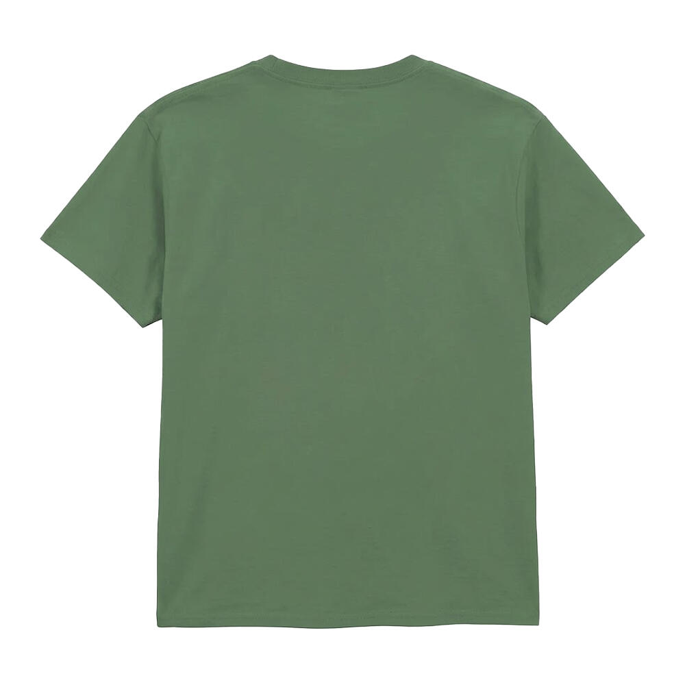 Maglietta Semplice Bambini Gildan Verde Militare 2/2