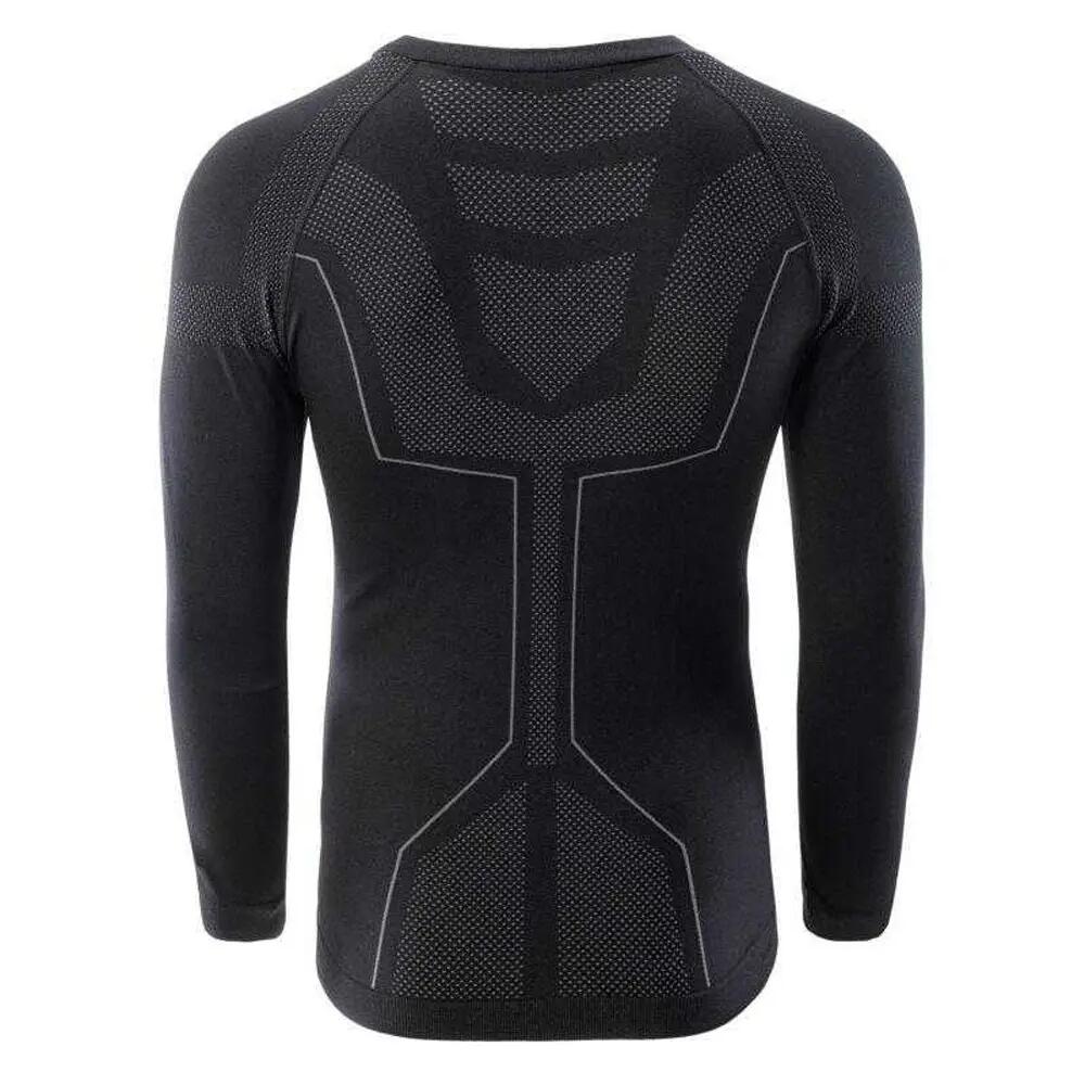 Maglietta Termoattivo Manica Lunga Uomo Huari Nero 3/5