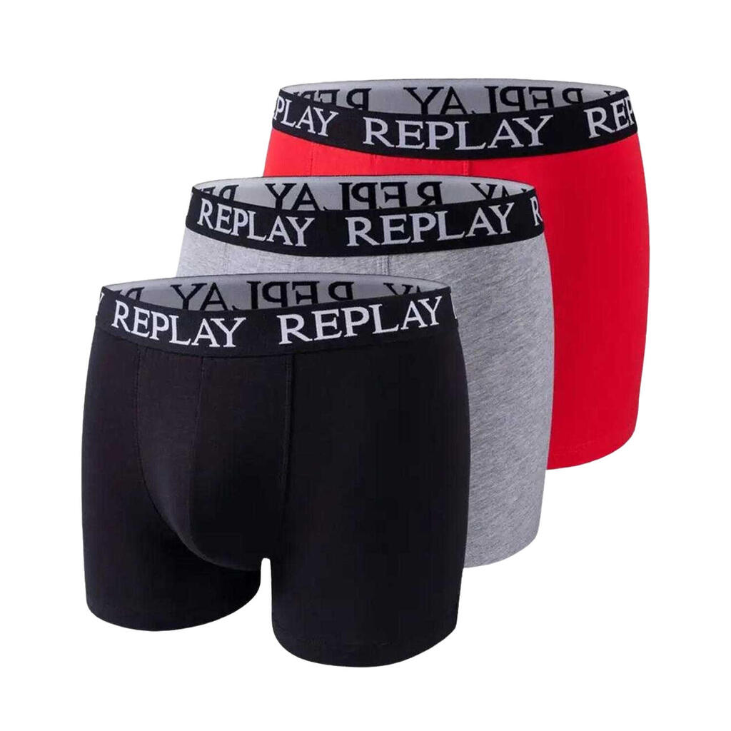 BLACK / GREY / RED