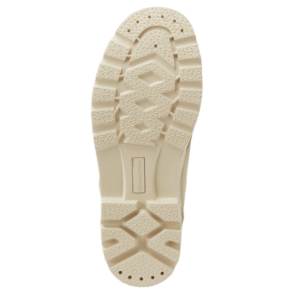 Bottines Unies Retroussées MESA Femme (Beige) 4/5