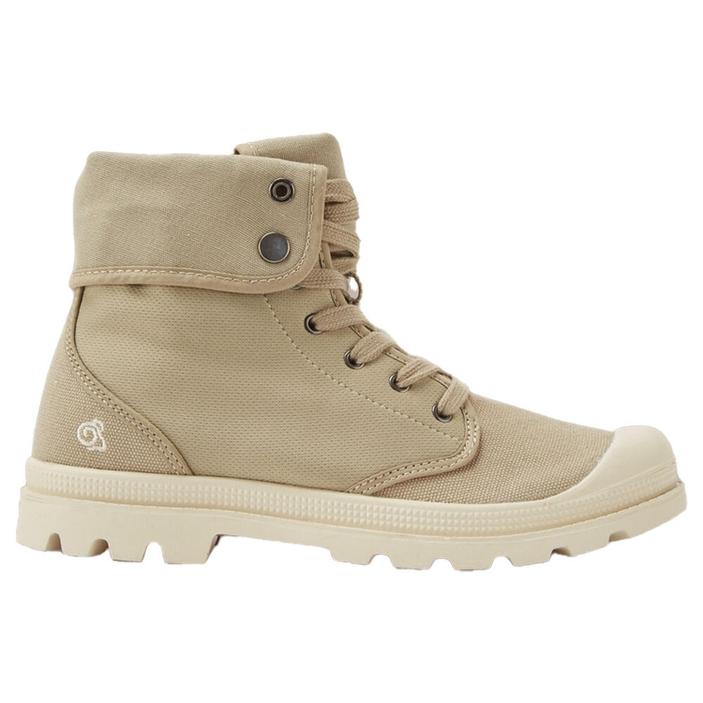 Bottines Unies Retroussées MESA Femme (Beige) 2/5