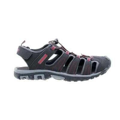 Heren tiore logo sandalen (zwart)