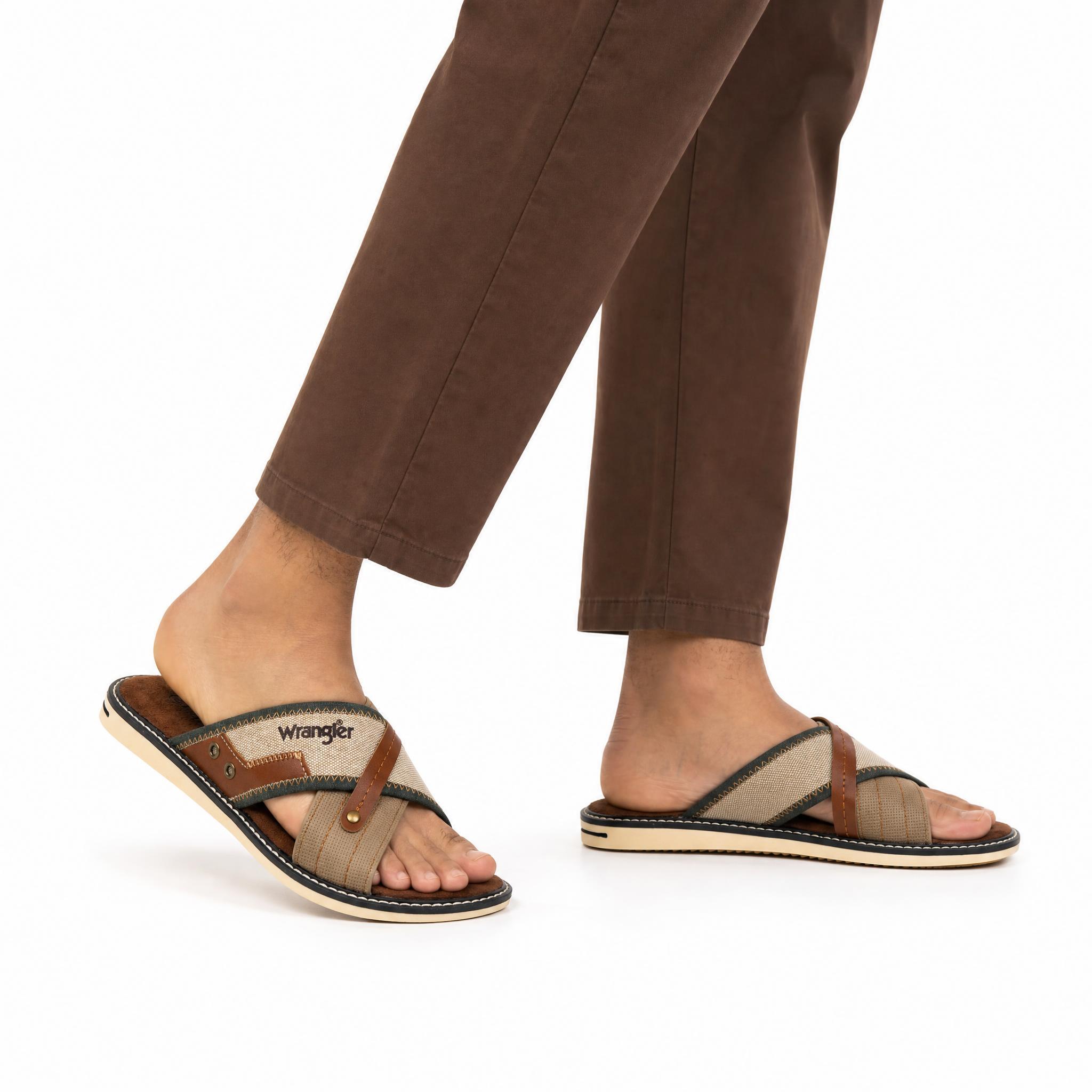 Klapki męskie Wrangler CALVIN SLIDER MEN LOW 5/5