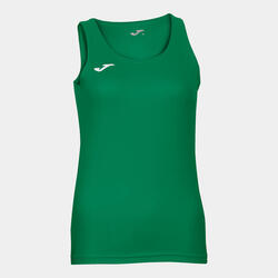 Camiseta Sin Mangas Fitness Mujer Joma Diana Verde