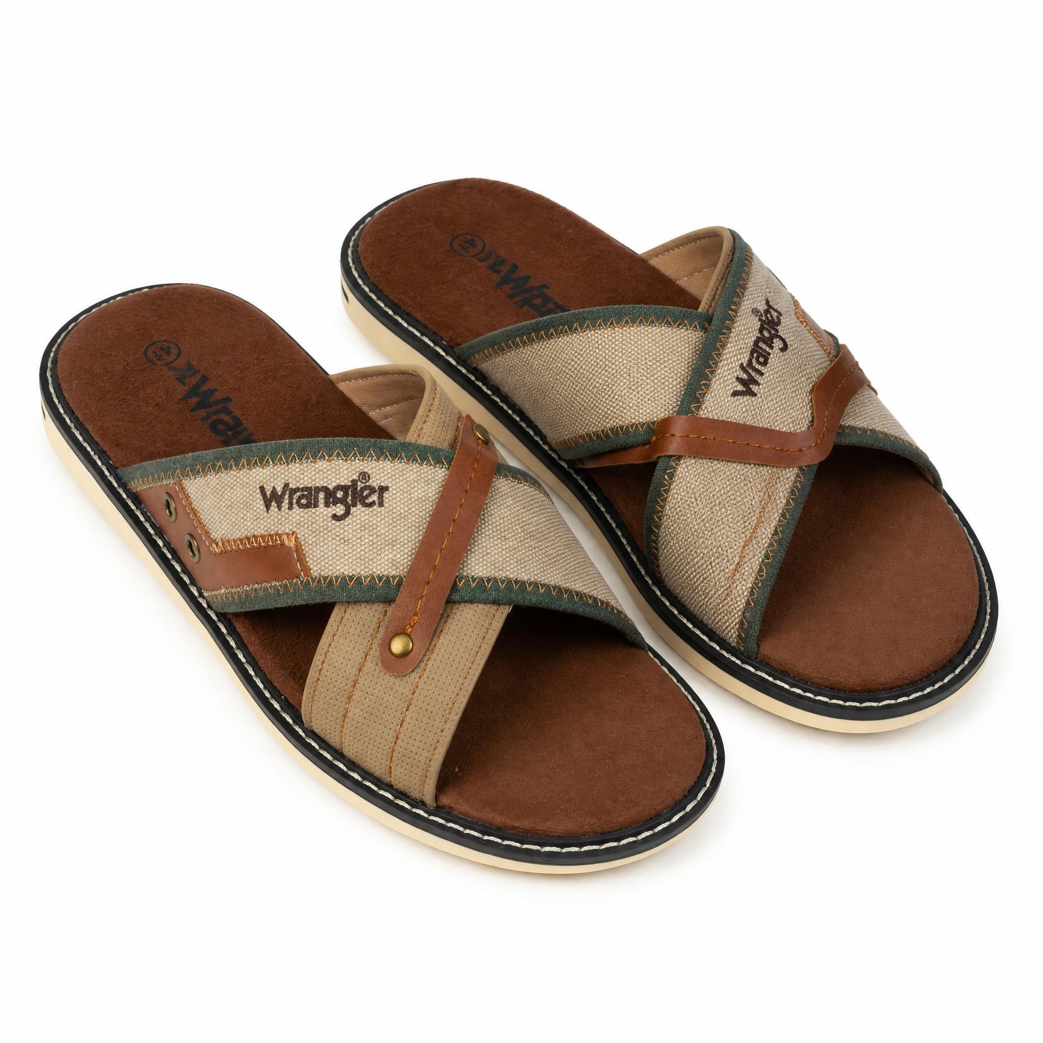 Klapki męskie Wrangler CALVIN SLIDER MEN LOW 4/5