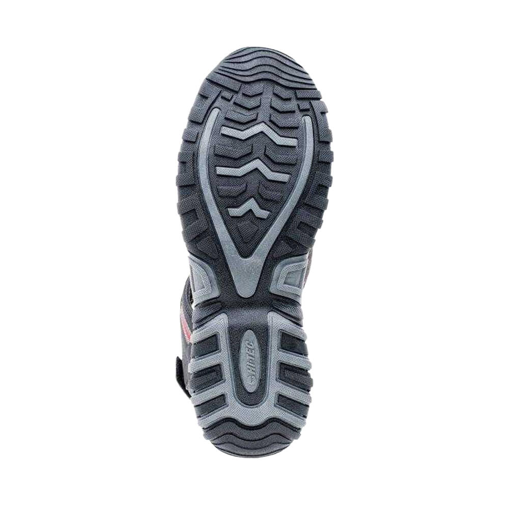 Sandalias Tiore Diseño Logotipo para Hombre Negro 3/4