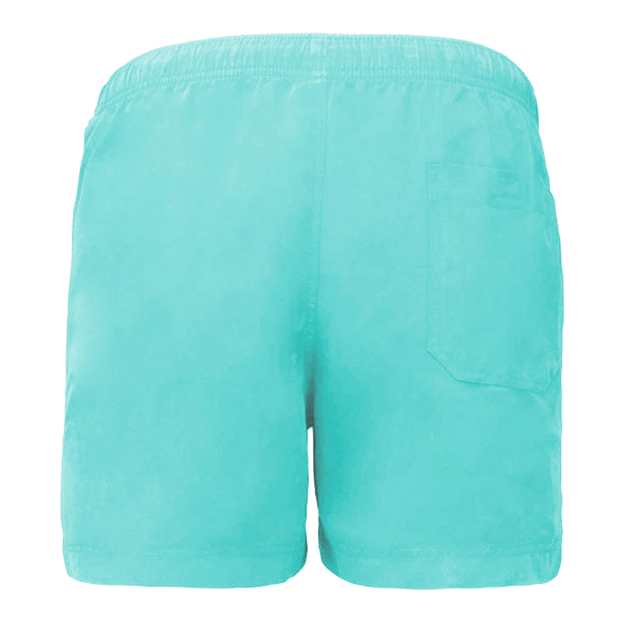 Mens Swimming Shorts (Light Turquoise) 3/3