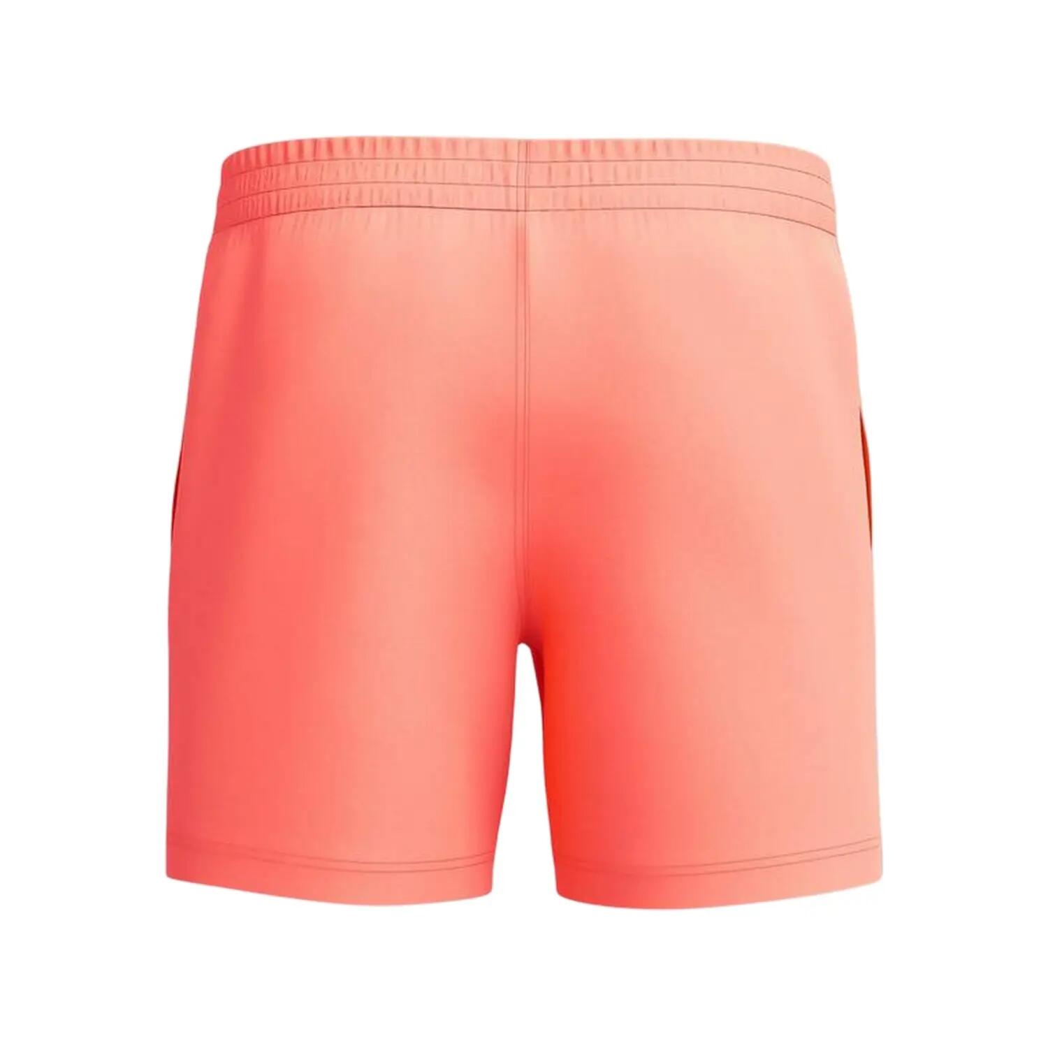 Mens Essential Swim Shorts (Orange) 2/3