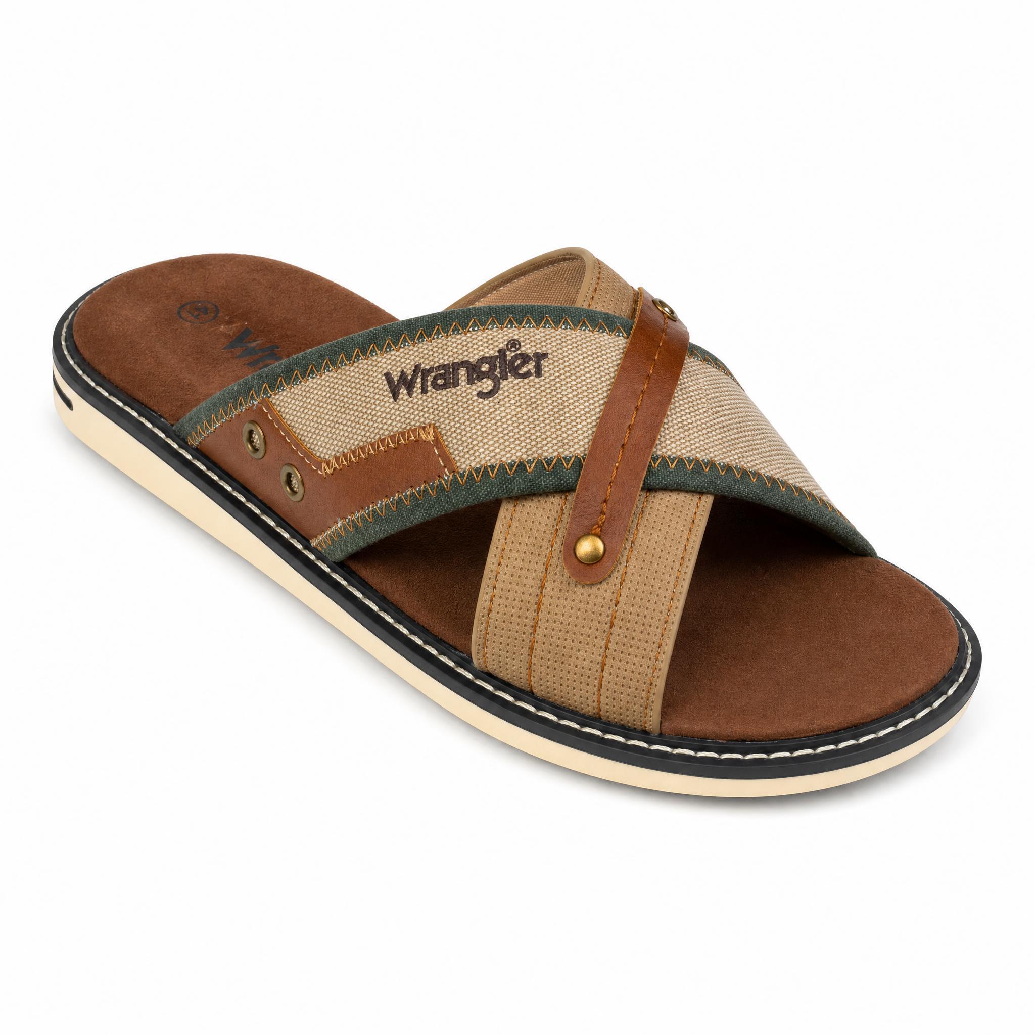 Klapki męskie Wrangler CALVIN SLIDER MEN LOW 2/5