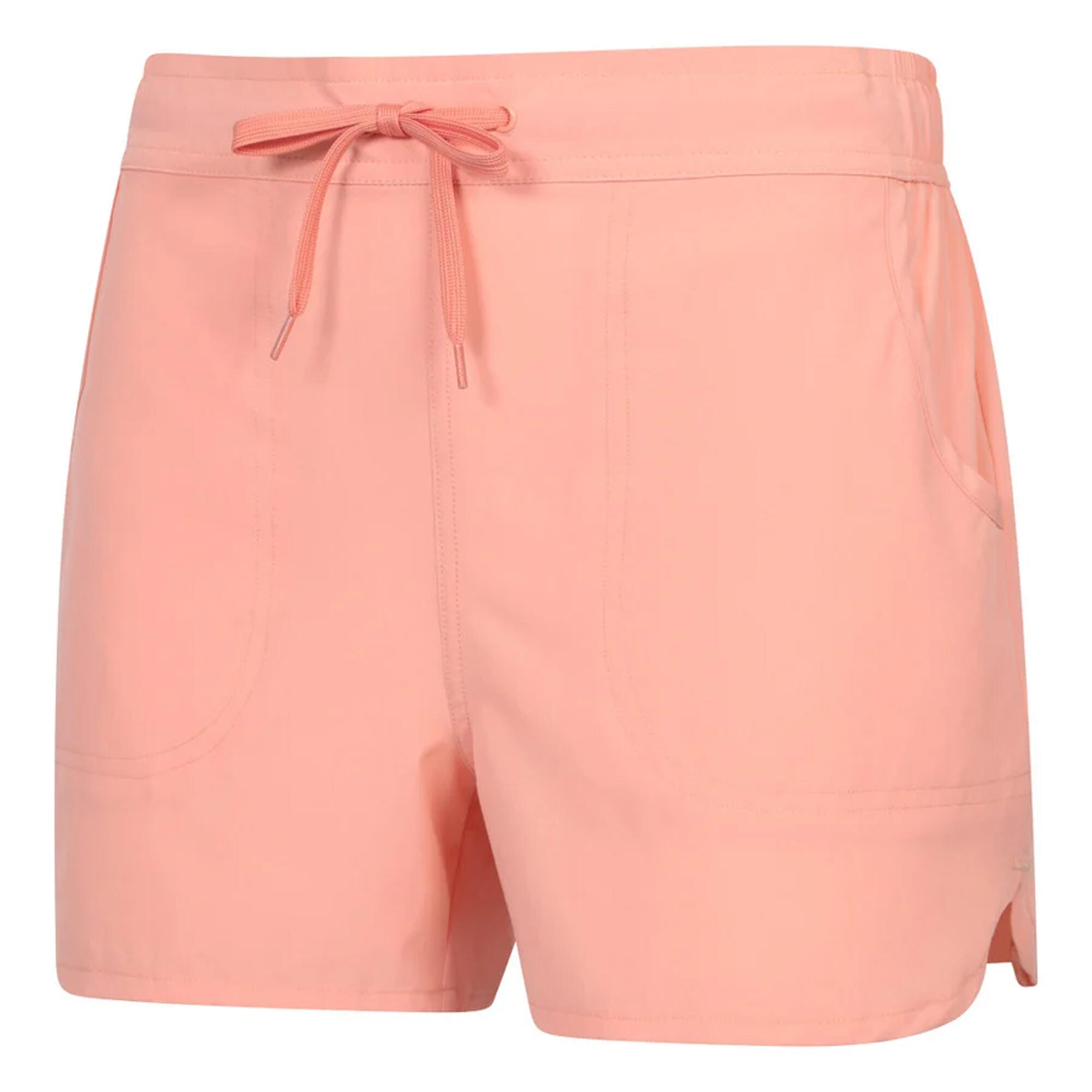 Badeshorts für Damen Hellrosa 3/3