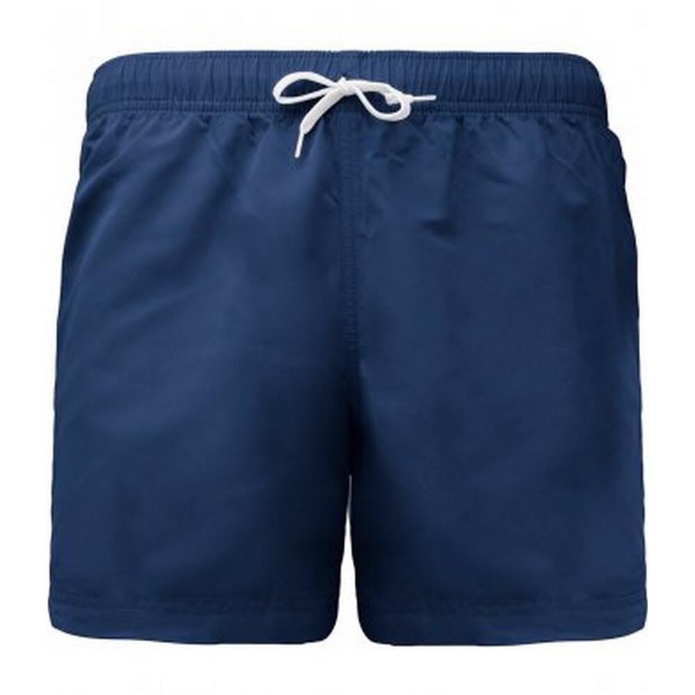 Badeshorts für HerrenDamen Unisex Damen und Herren Marineblau 2/3