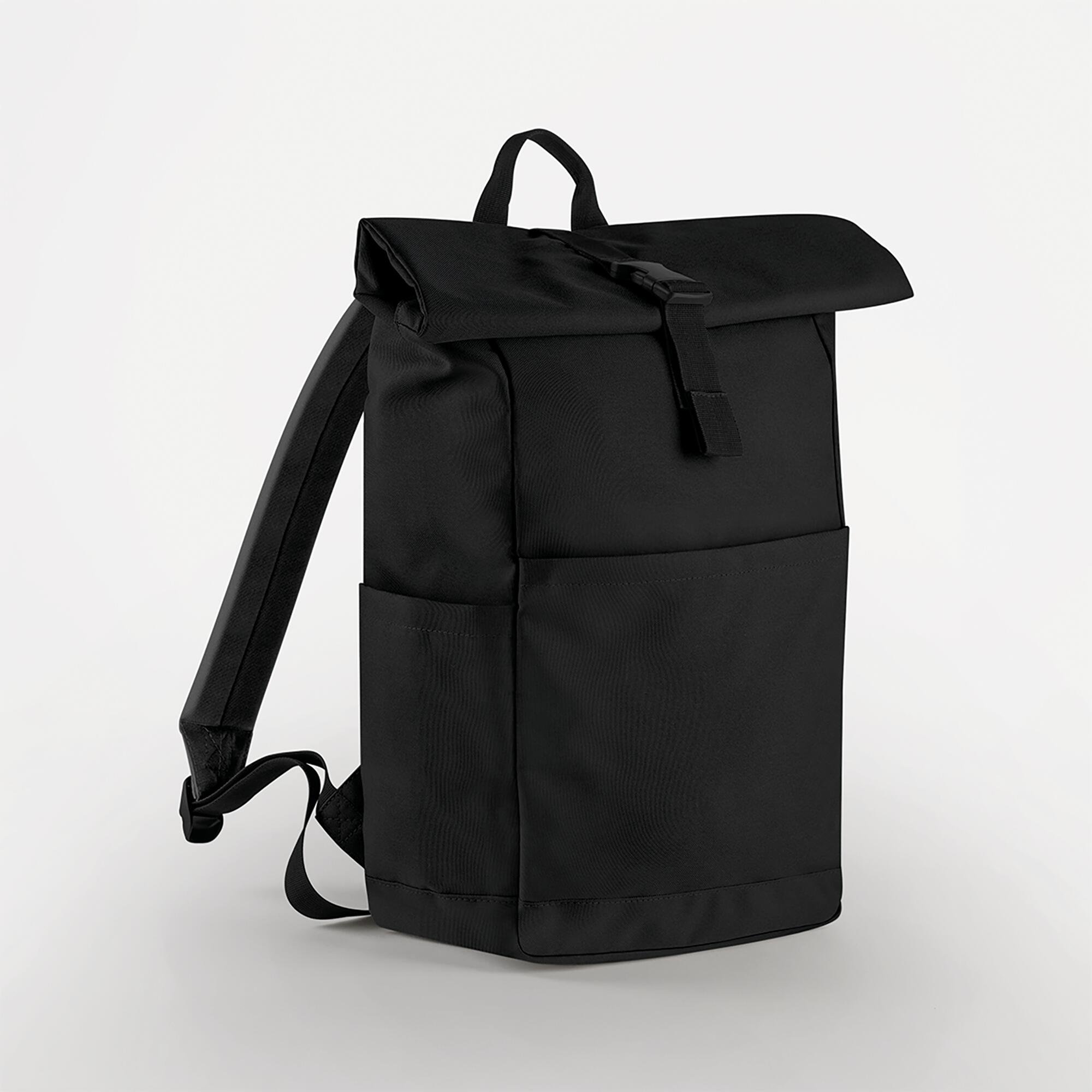 Sac à dos Roll Top recyclé - Black - One Size