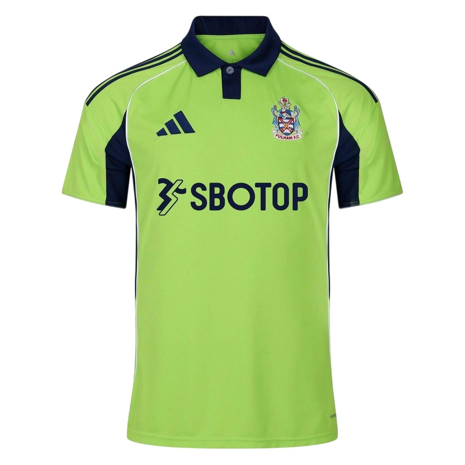 Mens 25/26 Adidas Away Jersey (Green/Blue) 2/4
