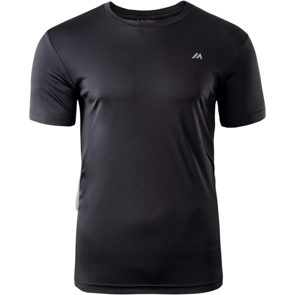 Mens Bisic Logo Polyester TShirt (Black)