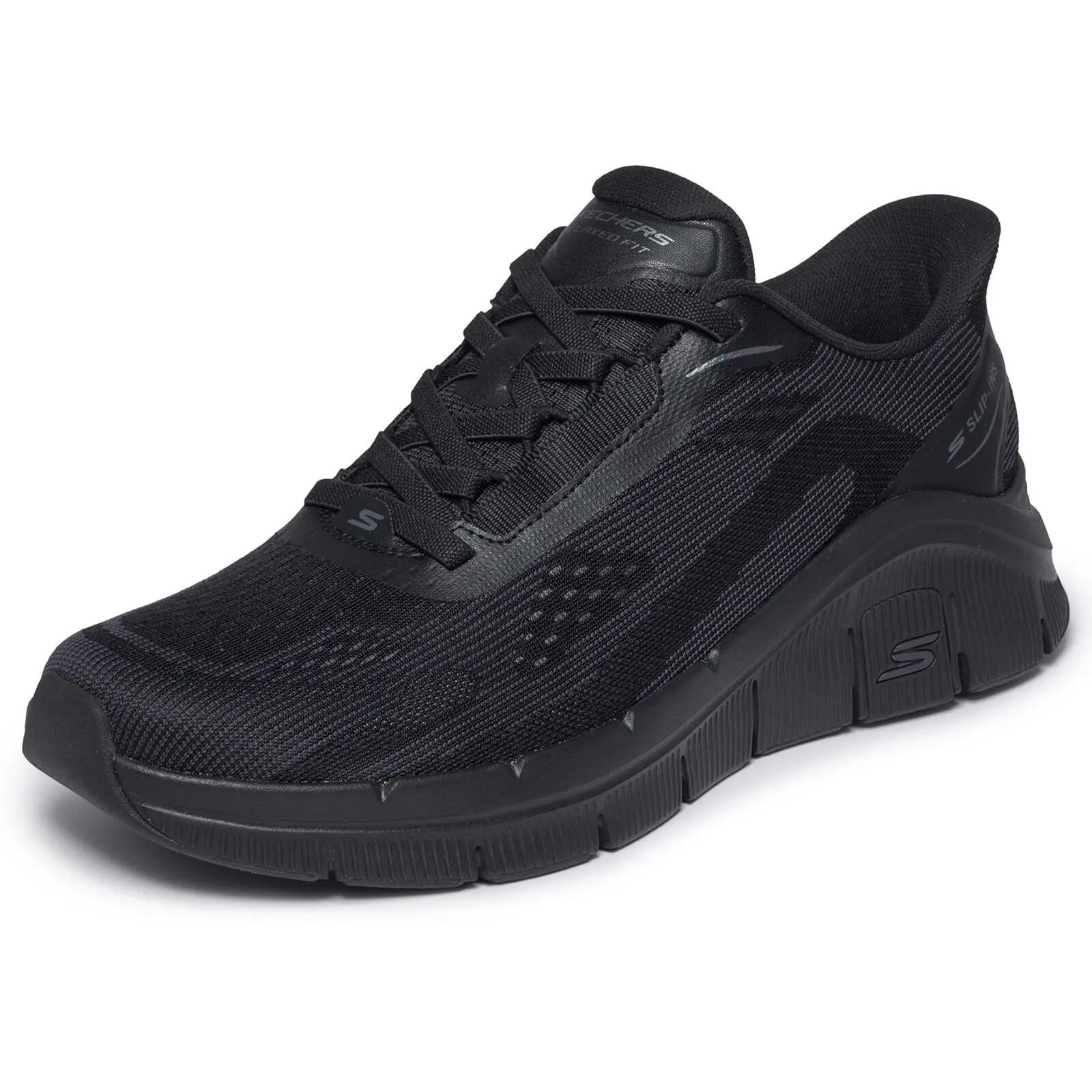 Chaussures de loisirs homme Skechers 233218 Flex Zayder Slip-Ins noires 5/5