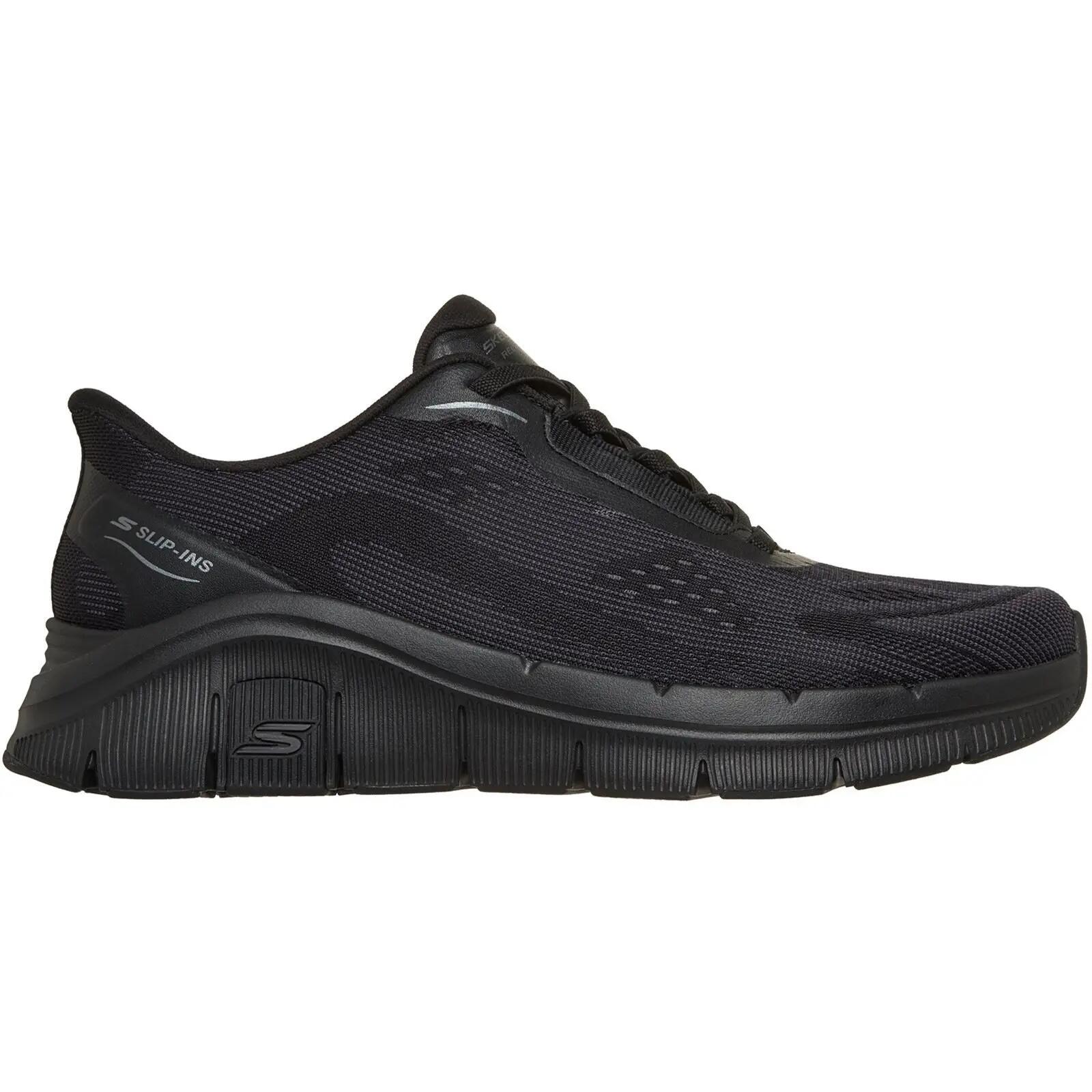 Chaussures de loisirs homme Skechers 233218 Flex Zayder Slip-Ins noires 4/5